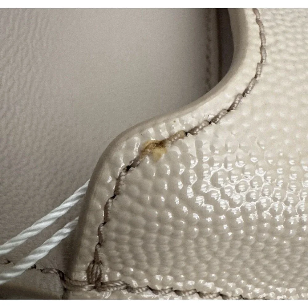 Tory‎ Burch Gigi Patent Clutch Bag Light Oak NWT